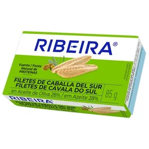 Ribeira Filete de Caballa en Aceite de Oliva 60gr 60 G