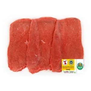 Alcampo Cultivamos LO Bueno Filetes 1ª a de Ternera con IGP Ternera Gallega, Ideales para Empanar o Salsa 337.5 G