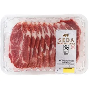 Filetes de Aguja Extra de Cerdo 50% Duroc Peso Aproximado Seda