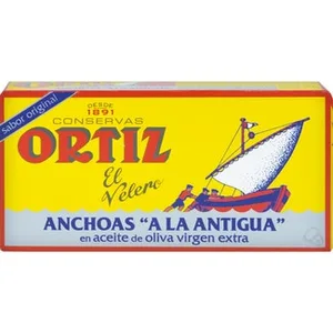 Filetes de Anchoa a la Antigua en Aceite de Oliva Virgen Extra Ortiz