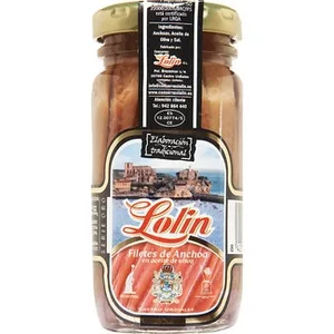 Filetes de Anchoa en Aceite de Oliva Lolin