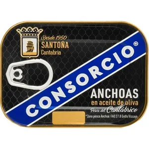Filetes de Anchoa en Aceite de Oliva Pesca del Cantábrico Consorcio