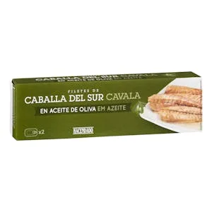 Filetes de Caballa del Sur en Aceite de Oliva Hacendado 0.24 KG