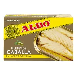Filetes de Caballa en Aceite de Oliva 80 Gr