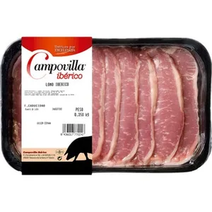 Filetes de Lomo Fresco de Cerdo Ibérico Campovilla