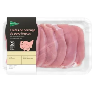 Filetes de Pechuga de Pavo Frescos Peso Aproximado el Corte Ingles
