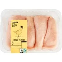 Filetes de Pechuga de Pollo XXL Eroski, Bandeja Aprox. 1 Kg