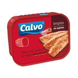 Calvo Filetes de Sardina en Salsa Picantona 75 G. 70 G