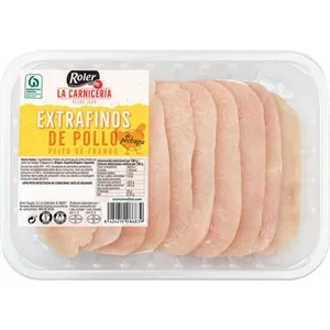 Filetes Extrafinos de Pollo sin Gluten y sin Lactosa Roler