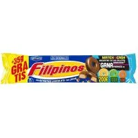 Filipinos de Chocolate Leche Artiach, Paquete 93+35 G