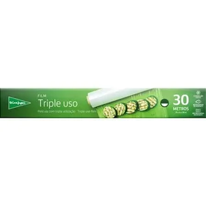Film Transparente Triple Uso para Cocinar en Microondas Congelar y Conservar el Corte Ingles