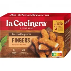 Fingers Recetas Crujientes la Cocinera 320 G.