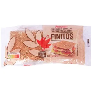 Producto Alcampo Finitos Pan Semillas y Cereales 310 G.