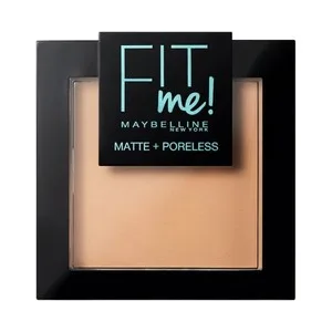 Maybelline Fit Me! Tono 220 Polvos Matificantes con Acabado Mate, para Pieles Normales y Grasas.