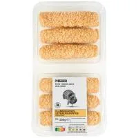 Flamenquin de Pavo-queso Crujiente Eroski, Bandeja 255 G