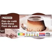 Flan Café Eroski, Pack 4x100 G
