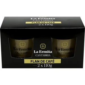 Flan de Café sin Gluten Pack 2 la Ermita Cantabria
