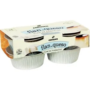 Flan de Queso 4 X 100 Gr