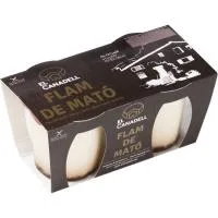 Flan de Queso Mató Canadell, Pack 2x110 G