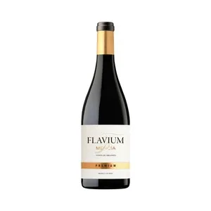 Flavium Premium Vino Tinto Mencía con I.g.p. Vino de la Tierra de Castilla y León Botella 75 Cl.
