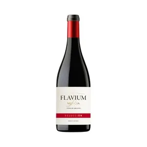 Flavium Selección Vino Tinto Mencía con IGP Vinos de la Tierra de Castiila y León 75 Cl.