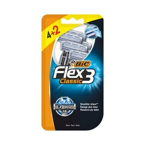 BIC Flex Classic3 Maquinilla Desechable con Tres Hojas 6 Uds 4 UD