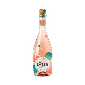 Lolea Floral Sprtiz Vino Espumoso Rosado con Naranja Sanguina y Azahar Botella 75 Cl. 750 ML
