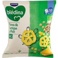 Flores de Lenteja y Maíz Bio Bledina, Bolsa 20 G