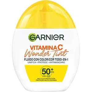 Fluido con Color SPF 50+ Wonder Tint con Vitamina C Tono Medio Garnier
