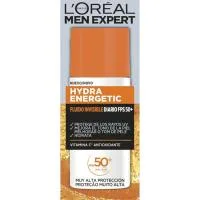 Fluido Invisible Spf50 + Hydra Energetic MEN Expert, Bote 50 Ml