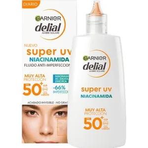 Fluido Protector Solar Facial Anti-imperfección Super UV Niacinamida Spf-50+ Delial