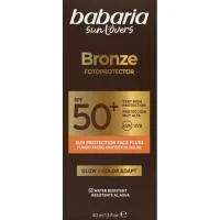 Fluido Solar Bronze Facial Spf50 Babaria, Bote 40 Ml