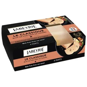 Labeyrie Tarrina de Foie Gras de Pato con un Toque de Armagnac Labeyrie 150 G.