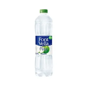 Font Vella Agua Mineral con Toque de Sabor a Manzana Botella 1,15 L. 1150 ML