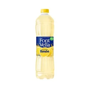 Font Vella Agua Mineral con Zumo de Limón Botella 1,15 L. 1150 ML