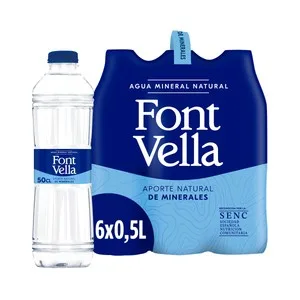 Font Vella Agua Mineral Pack de 6 Uds. X 50 Cl. 3000 ML