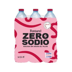 Fontarel Agua Mineral Zero Sodio Pack 6 Uds X 1,5 L. 9000 ML