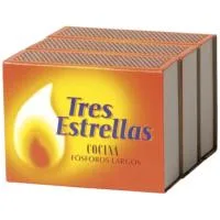 Fósforo Hh100 Tres Estrellas, Paquete 3 Uds