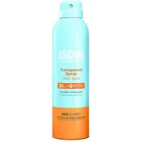 Fotoprotector Wet Skin Transparente Spf30 Isdin, Spray 250 Ml
