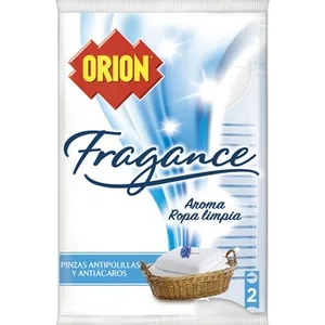 Fragance Pinza Antipolillas Ropa Limpia Orion