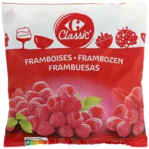 Frambuesas Carrefour Classic´ 500 G.