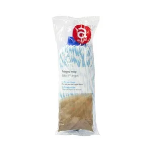 Actuel Fregona de Microfibra Bicolor Super Absorvente, para Suelos Delicados.