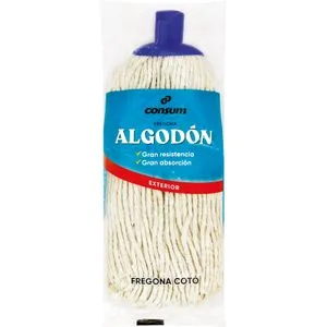 Fregona Sintética Algodón Crudo 1 u