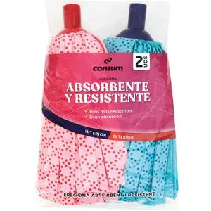 Fregona Tiras Decoradas 2 u