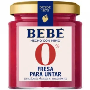 Fresa para Untar Bebé sin Azúcar Añadido 230 G.