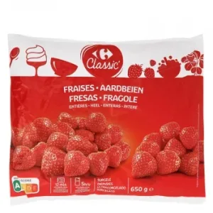 Fresas Carrefour Classic 650 G.