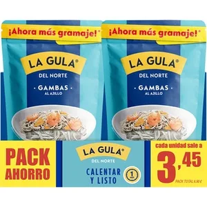 Fresca al Ajillo con Gambas sin Lactosa Pack 2 la Gula del Norte