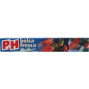 Bolsa Fresca de Congelación Cuatro 30x46  P&h 50 Unidades