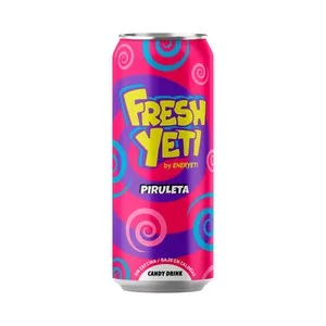 Freshyeti Bebida Refrescante Piruleta Lata 50 Cl. 500 ML