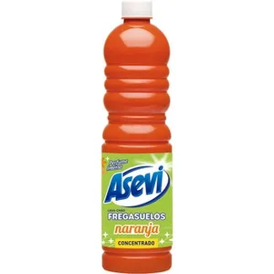 Friega Suelos Concentrado Naranja  Asevi 1 L